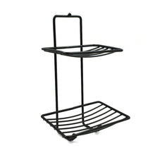 2 Layer SS Soap Rack used in all kinds of places household and bathroom purposes for holding soaps. - Justgrabit Inc.