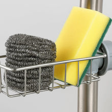 Soap, Sponge Holder, Stainless Steel Sink, Caddy Organizer (1 Pc) - Justgrabit Inc.