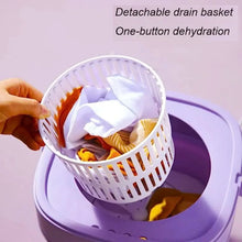 Mini Washing Machine Foldable Mini Washer with Drain Basket Portable Washing Machine Foldable for Laundry Travel Camping RV Baby Clothes - Justgrabit Inc.
