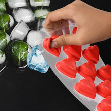 Silicone Mold Ice Cube Tray Creative Sweet Multi Type Ice Tray , Ice Cube Trays Multi Fruit Shape Ice Tray (1 Pc) - Justgrabit Inc.