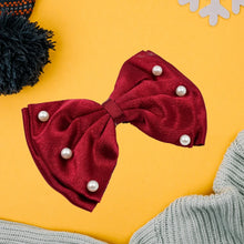 Hair Bow Knot Clip Suitable For Girls (1 Pc / Multicolour), Hair accessories - justgrabit.in | Just Grab It