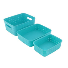 Multipurpose Smart Shelf Basket Storage Basket (Set 3 Pc) - Justgrabit Inc.