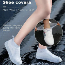 Non - Slip Silicone Rain Reusable Anti skid Waterproof Fordable Boot Shoe Cover (Large Size / 1 Pair / Mix Color) - Justgrabit Inc.