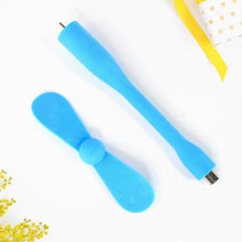 Micro / Android USB Mini Fan Flexible USB Fan (1 Pc) - justgrabit.in | Just Grab It