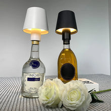 USB Rechargeable LED Bottle Lamp – 3 Color Dimmable Wireless Table Light for Home & Bar (1 Pc) - Justgrabit Inc.