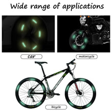 Car Wheel Hub Reflective Car Stickers, Night Warning (20 Pcs Set/ Multicolored) - justgrabit.in | Just Grab It