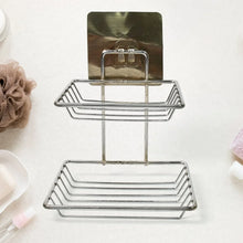 Kitchen Bathroom Soaps Storage Rack with 2 Hook for Home - Justgrabit Inc.