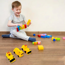 Vehicle Car Engineering Automobile Construction Car Toys Set for Children Kids Crane Excavator Road Roller Forklift Mixer Truck Transporter Truck Machine Construction Toys (6 Pcs Set) - Justgrabit Inc.