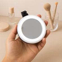 Rechargeable LED Makeup Mirror with Ring Light (1 Pc) - justgrabit.in | Just Grab It
