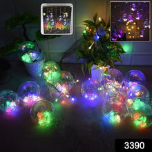 12 Wish Balls Window Curtain String Lights with 8 Flashing Modes Decoration for Home Decoration, Diwali & Wedding LED Christmas Light Indoor and Outdoor Light ,Festival Decoration (Plastic, Multi Color) - justgrabit.in | Just Grab It