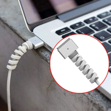 Spiral Charger Cable Protector Data Cable Saver Charging Cords Protective for All Universal Cable Cover (Pack of 10) - Justgrabit Inc.