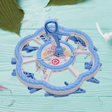 Flower Hanging Hanger 24 Clips Plastic Hanger - justgrabit.in | Just Grab It