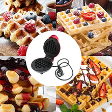 Mini Waffle Maker Machine Waffle Iron Home Appliances Kitchen Gift Easy To Clean, On - Stick Surfaces, Perfect Breakfast, Dessert, Sandwich, Cakes, Other Snacks Machine - justgrabit.in | Just Grab It