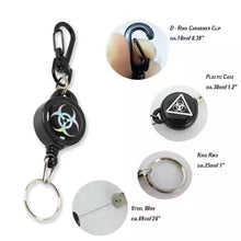 Safety Anti - Lost Retractable Key Chain (1 Pc / Small) - justgrabit.in | Just Grab It