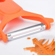 Peeler Slicers Shredders for Fruits and Vegetables, Cutter, Grater Kitchen Helper, Potato Fruits Peeler, Stainless Steel Sharp Blade with Non - Slip Handle (3 Pcs Set) - Justgrabit Inc.