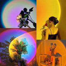 Multi Colors Sunset Lamp, Sunset Projection Lamp LED Night Lights - Justgrabit Inc.