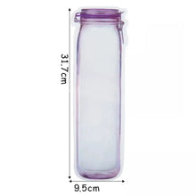 Food Storage Bag Bottles Shape Ziplock Bags Reusable (1 Pc / 500 ML) - justgrabit.in | Just Grab It