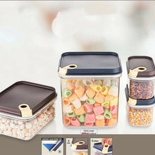 Ritu Push 'N' Lock Airtight Food Storage Container Set (4 Pc) - justgrabit.in | Just Grab It