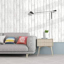 White Wood Grain Self - Adhesive Wallpaper 45 cm x 10 meter (1 Pc) - justgrabit.in | Just Grab It