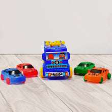 Toy Set Truck with 4 Mini Cars Toy Vehicles for Children - Justgrabit Inc.