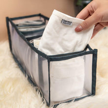 7 Grid Clothes Organizer for Wardrobe Storage - justgrabit.in | Just Grab It