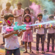 Plastic Holi Water Gun Toy for Kids – Manual Handheld Pichkari (1 Pc) - justgrabit.in | Just Grab It