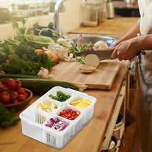 Fridge Storage Box – Freezer & Kitchen Organizer for Vegetables & Food (1 Pc) - Justgrabit Inc.