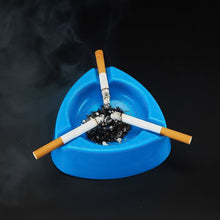 Oblivion Heavy Duty Plastic Ashtray (mix color & 1 Pc) - justgrabit.in | Just Grab It