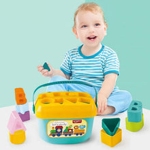 Baby First Block Set Kids Non - Toxic Abcd Geometric Shape Sorting & Stacking (1 Set) - justgrabit.in | Just Grab It