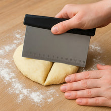 Premium Stainless Steel Dough Scraper (1 Pc) - Justgrabit Inc.