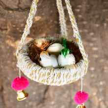 Artificial Jute Hanging Birds Nest Jhumar Chidiyan Ka Ghosla - Justgrabit Inc.