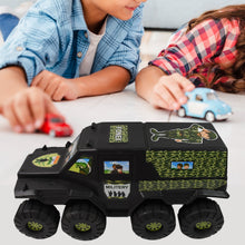 Big Military 8 - Wheel Plastic Car Toy (1 Pc) - justgrabit.in | Just Grab It