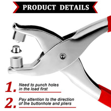 Grommet Setting Tool with 25 PCS Gold Eyelets Grommets Steel Hole Punch Setter Kit for Leather, Canvas, All Fabrics Men and Women Clothes, Shoes, Belts, Crafts - Justgrabit Inc.