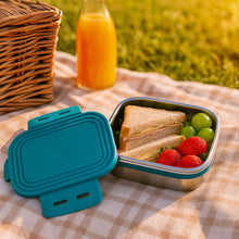 Apex Stainless Steel Mini Stack Plate Food Container (Approx 200 ML) - justgrabit.in | Just Grab It