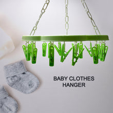 Hanger Household Plastic Hanger 15 Clips Hanger For House Use - justgrabit.in | Just Grab It