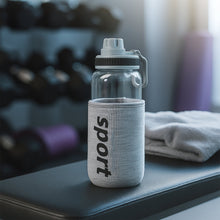 Sports Water Bottle with Protective Sleeve - (1 Pc / 700 ML) - justgrabit.in | Just Grab It