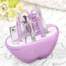 8 in 1 Apple Shape Manicure Set - Justgrabit Inc.