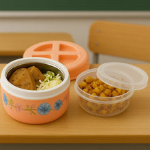 Home Chef Premium Round Insulated Lunch Box (1 Pc) - Justgrabit Inc.