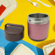 Vacuum insulated lunch box, 304 stainless steel, used for lunch storage, double - layer travel hiking picnic food jar, with folding spoon and handle BPA Free Thermos Lunch Box for Kids Adults (1600 ML) - Justgrabit Inc.