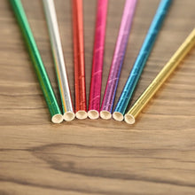 Home Paper Straws Durable & Eco - Friendly Colorful - Drinking Straws & Party Decoration Supplies, Adorable Solid Color Food Grade Paper Straws for Birthday, Wedding, Baby Shower Celebration (25 Pcs Set) - Justgrabit Inc.