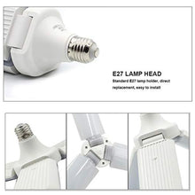 Fan Blade LED Light Bulb, Super Bright Angle Adjustable Home Ceiling - Justgrabit Inc.