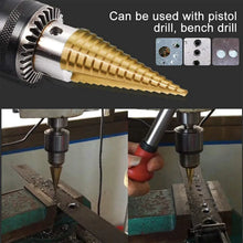 Step Drill Bit for Metal, High - Speed Steel Step Drill Bit (1 pc / 4 - 12 MM) - justgrabit.in | Just Grab It