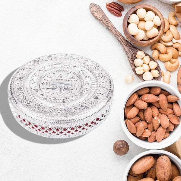 Round Box, Dry Fruit Box For Kitchen Storage Home Decor - Justgrabit Inc.