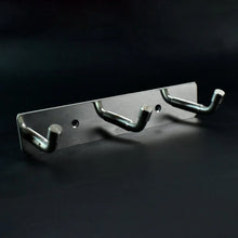 Stainless Steel Wall Mounted Coat 3 Hook Rack (14x3 / 1 Pc) - Justgrabit Inc.