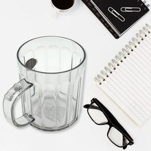 Multi - Purpose Plastic Cup, Toothpaste Holder Bathroom Cup Bathroom Cup With Slot Handle Mug Environmental Friendly Festival for Outdoor for Household Gift For Anniversary and Birthday, (1 Pc) - Justgrabit Inc.