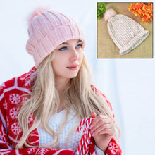 Soft Winter Cap, Woolen Inside Fur Beanie Cap (1 Pc / Mix Design & Color) - justgrabit.in | Just Grab It