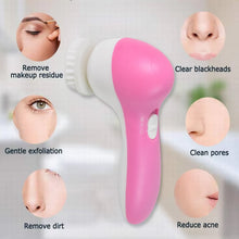 Facial Beauty Brush, Face Massager (1 Pc / With 2 AA Battery Included) - justgrabit.in | Just Grab It