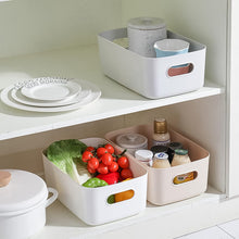 Storage Boxes Plastic Kitchen Storage Baskets (1 Pc / 21×15 Cm) - justgrabit.in | Just Grab It