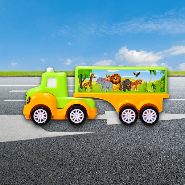 Small Green and yellow Toy Truck. - Justgrabit Inc.