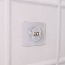Heavy Duty Transparent Adhesive Wall Hook with Stainless Steel Screw Head (1 Pc) - justgrabit.in | Just Grab It